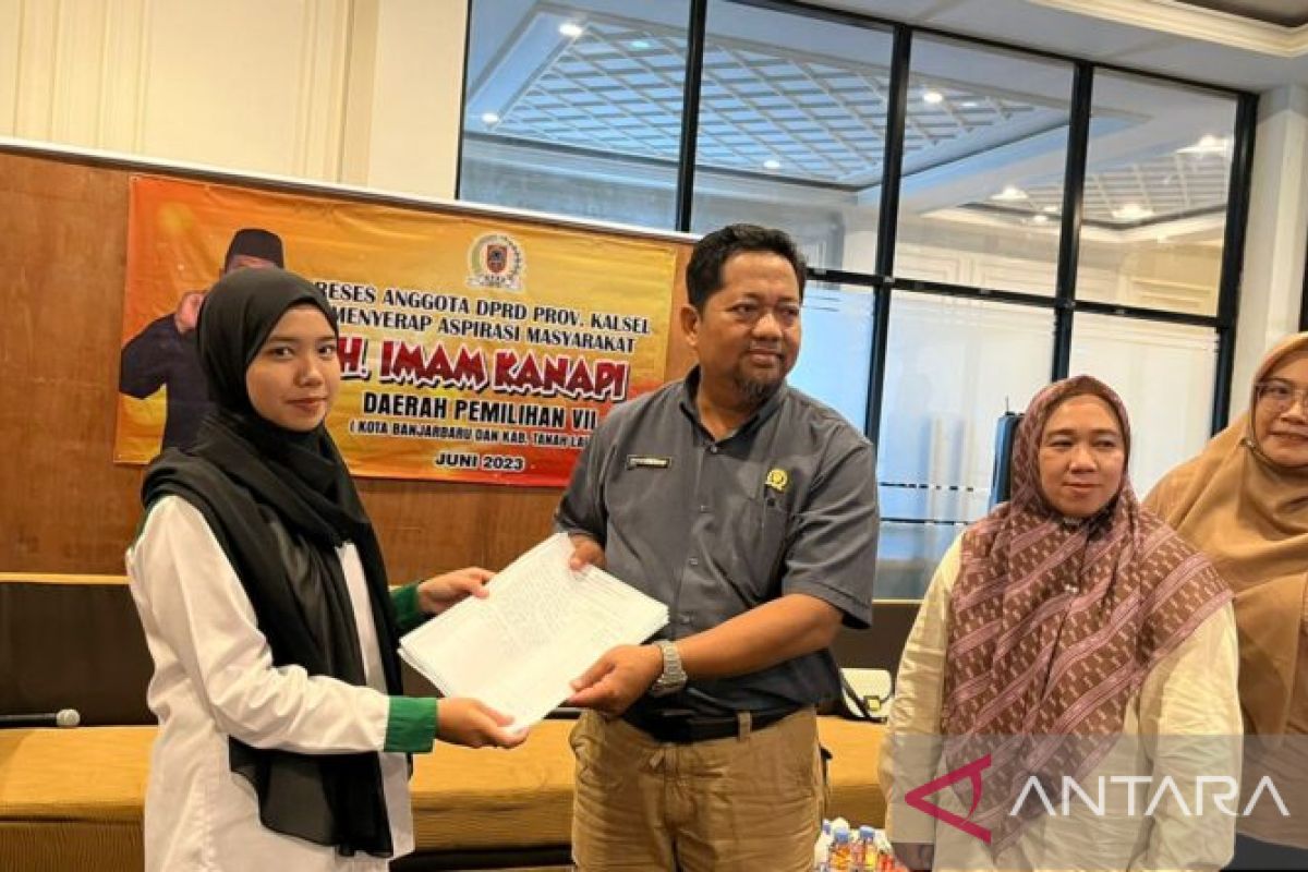 Anggota DPRD Kalsel Imam Kanapi siap perjuangkan pemerataan jaringan internet