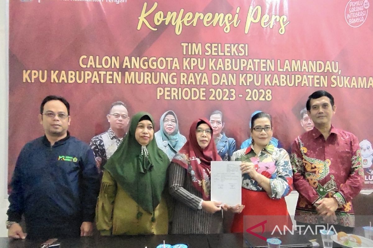 52 peserta lulus CAT calon anggota KPU tiga kabupaten di Kalteng