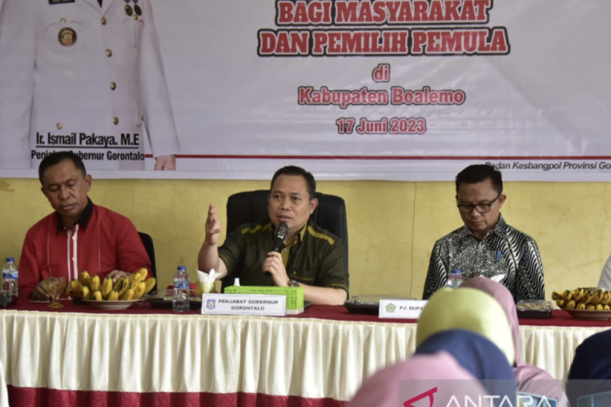 Gubernur Gorontalo: Kerja sama penting sukseskan perekaman KTP
