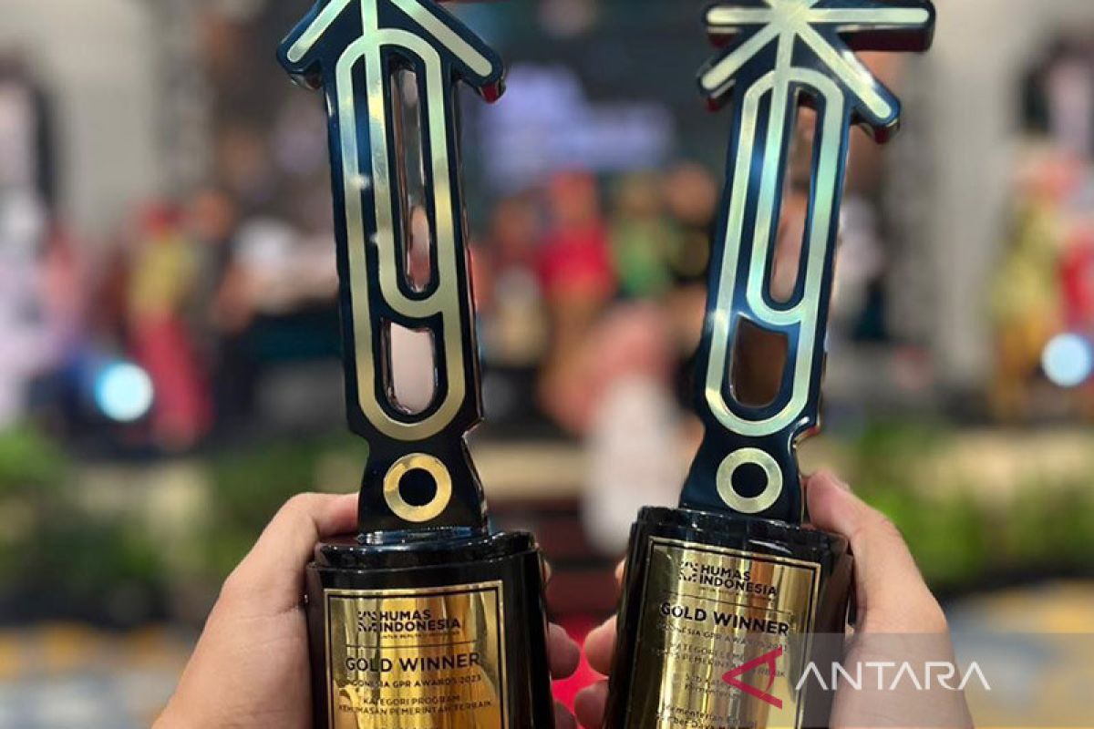 Kementerian ESDM raih dua Gold Winner pada Indonesia GPR Awards 2023