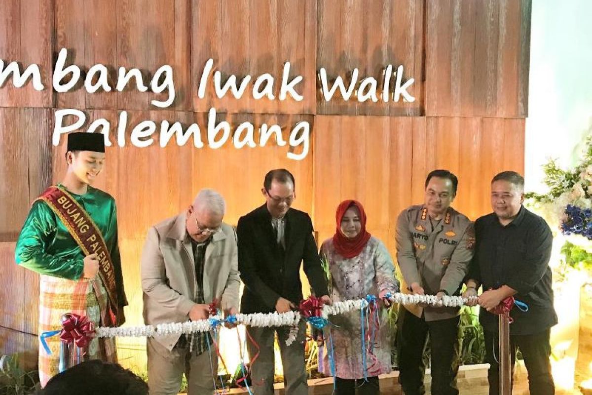 Wali Kota Palembang resmikan air mancur Kambang Iwak dan Parameswara Jakabaring