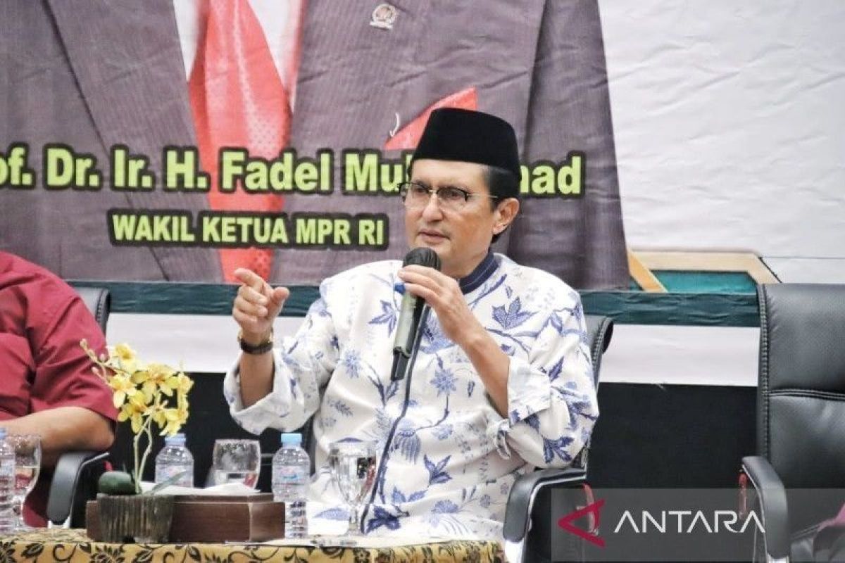 Wakil Ketua MPR Fadel Muhammad dorong peningkatan SDM Gorontalo