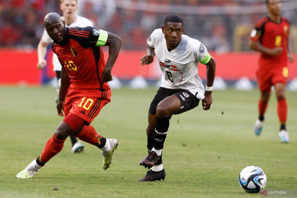 Sepak bola: Hasil kualifikasi Euro 2024: Belgia imbang 1-1 lawan Austria