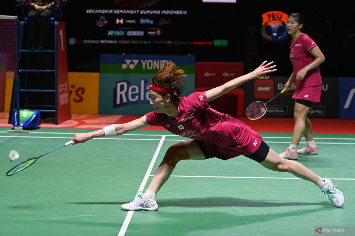 Ganda putri Korsel Baek/Lee pertahankan gelar juara Indonesia Open