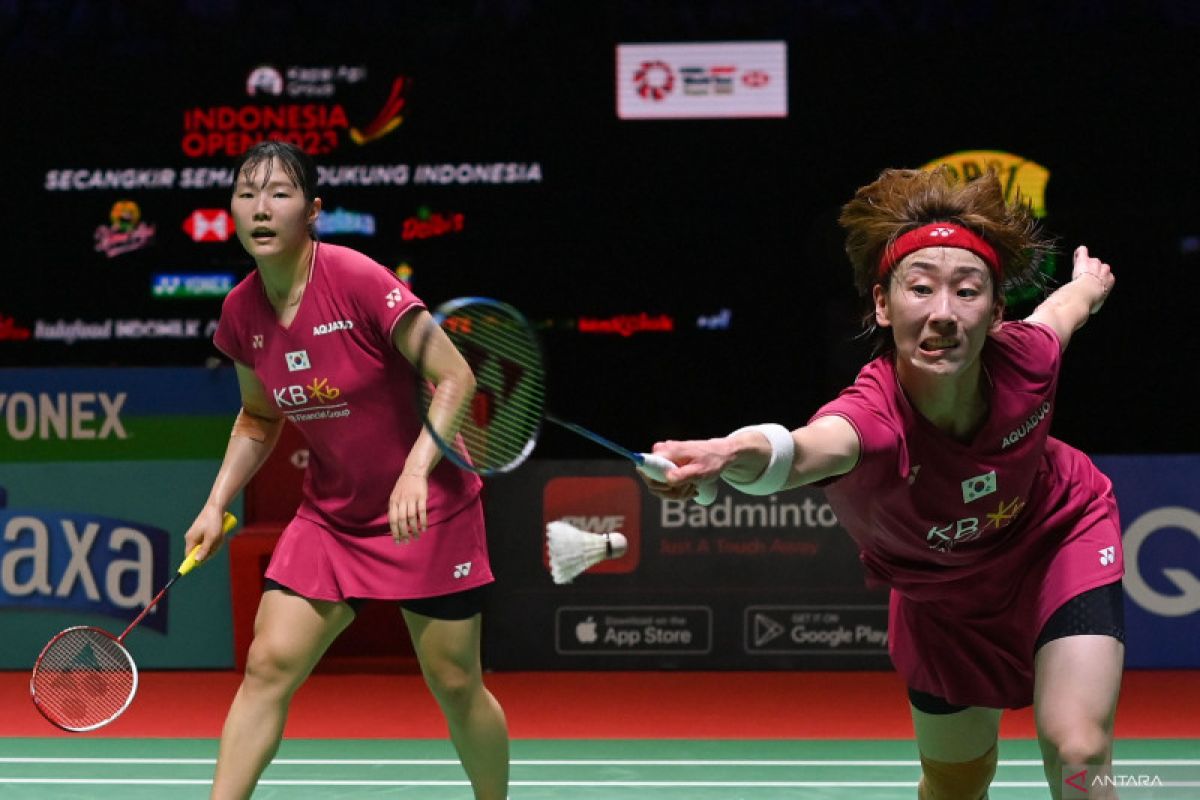 Indonesia Open 2024 - Ganda putri Korsel Baek/Lee tak terbebani untuk pertahankan gelar juara