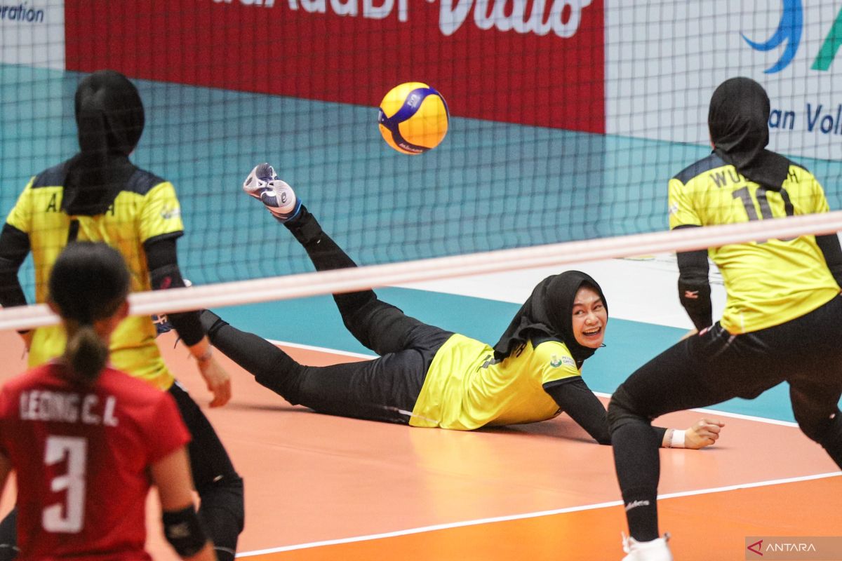 Tim bola voli putri Indonesia ditekuk Thailand tiga set langsung