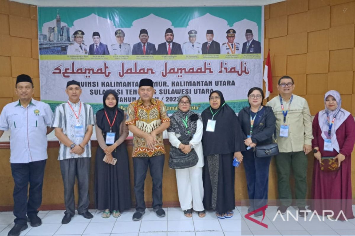 Kloter 17 calon haji Sulawesi Utara diberangkatkan ke Tanah Suci