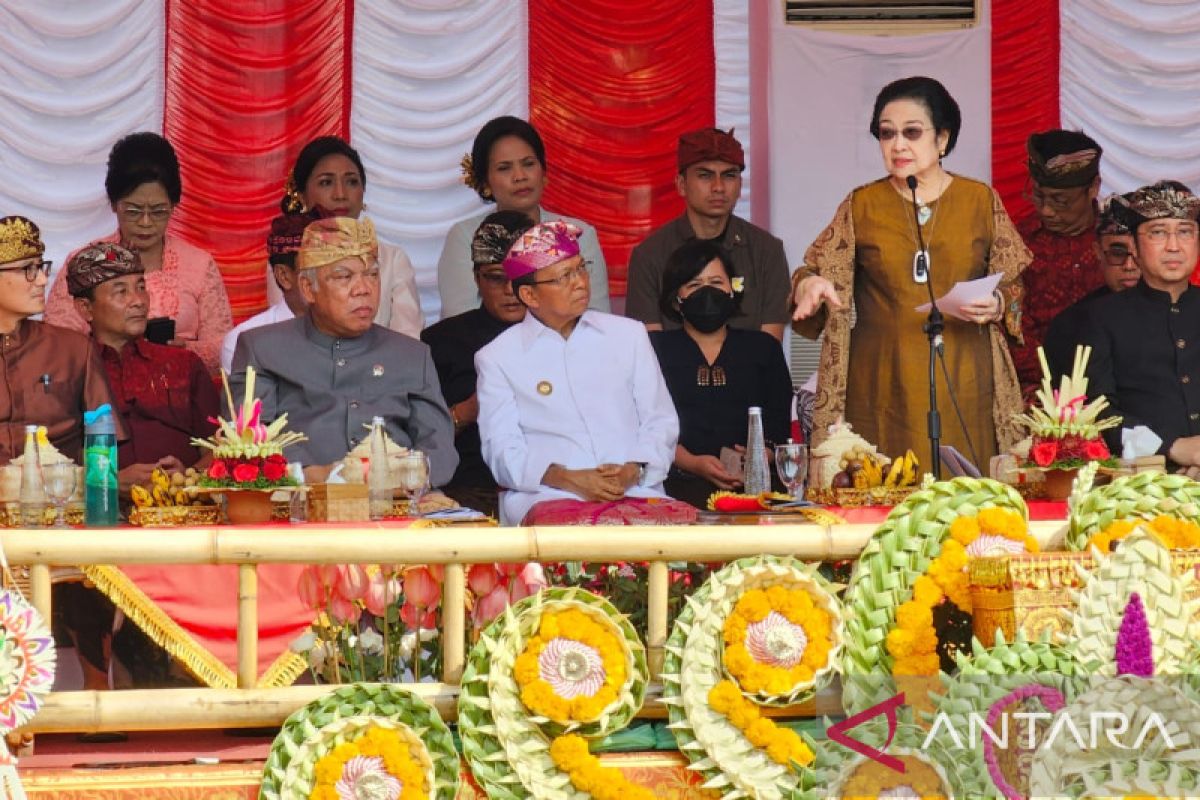 Megawati buka Pesta Kesenian Bali XLV 2023
