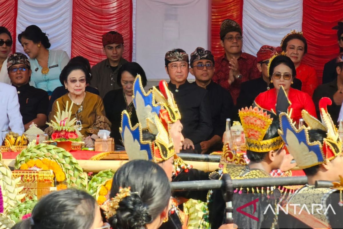 Megawati: Seni budaya dunia tak ada yang sehebat Indonesia