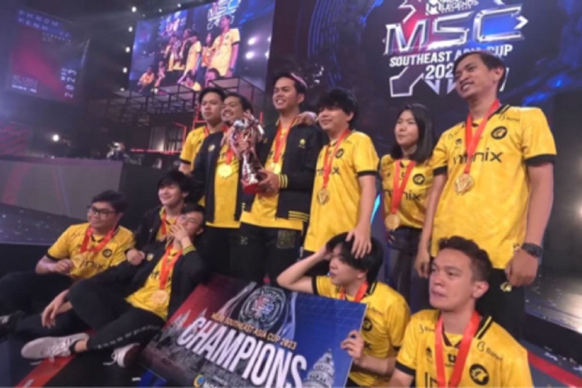 Tim Indonesia Onic Esports juarai MSC 2023