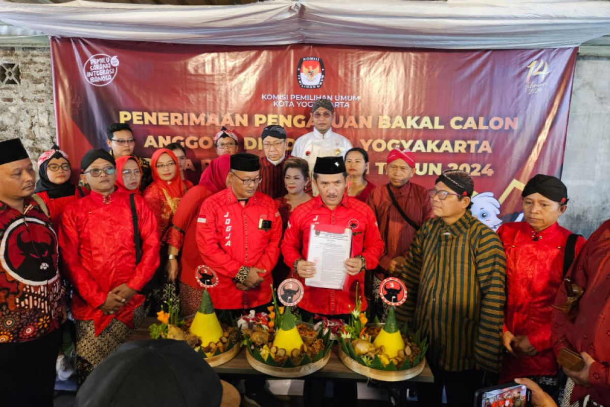 Sikapi pemilu terbuka, Ketua DPC PDIP Kota Jogja ajak masyarakat jaga keutuhan bangsa