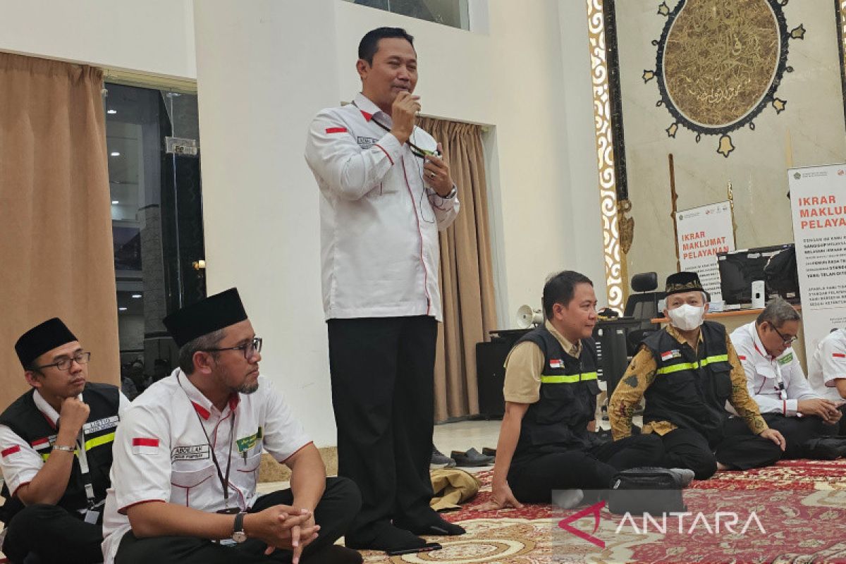 Petugas haji Indonesia di Madinah mulai bergerak ke Mekkah