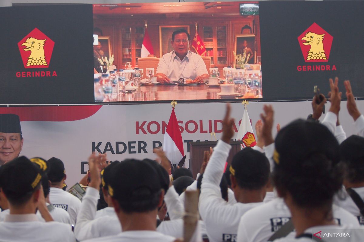 Prabowo target satu kader yakinkan 30 orang sampai hari pencoblosan