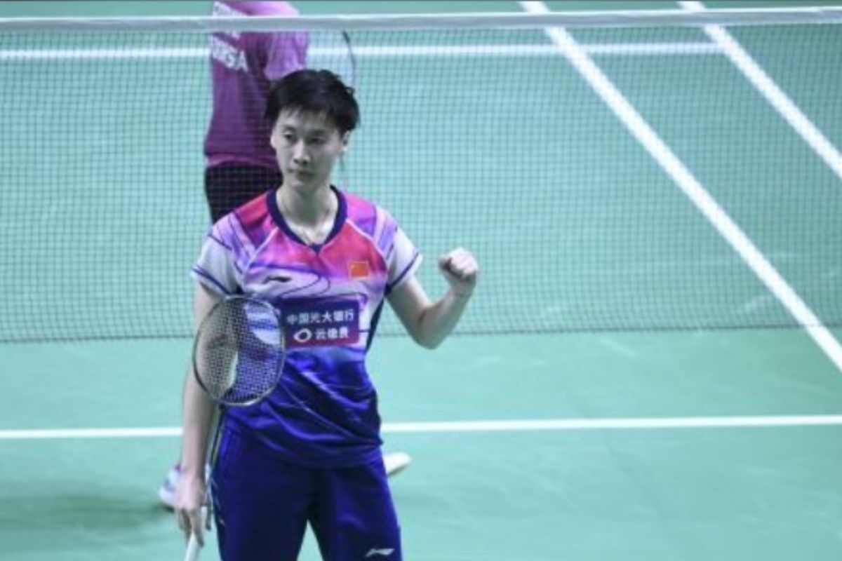 Indonesia Open 2023 - Tunggal putri Chen Yu Fe hentikan kebangkitan Marin di final