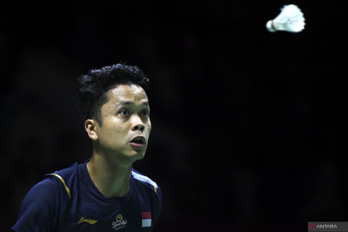 Ginting harus puas sebagai runner-up setelah dikalahkan Axelsen pada final Indonesia Open 2023