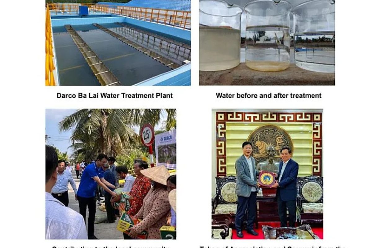 Darco's Vietnam Clean Water Supply Project Commences Operations