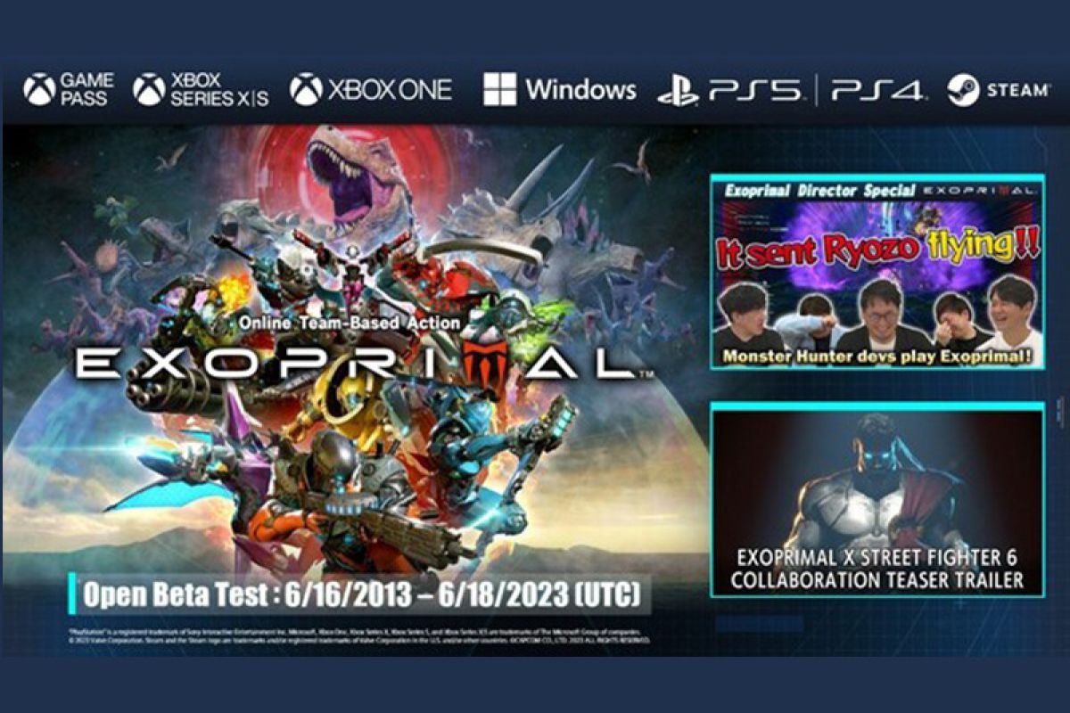 Game terbaru Capcom "Exoprimal" gelar tahap "Open Beta" Kedua