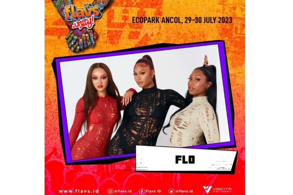 Girl group asal Inggris FLO turut meriahkan festival musik FLAVS 2023 di Jakarta