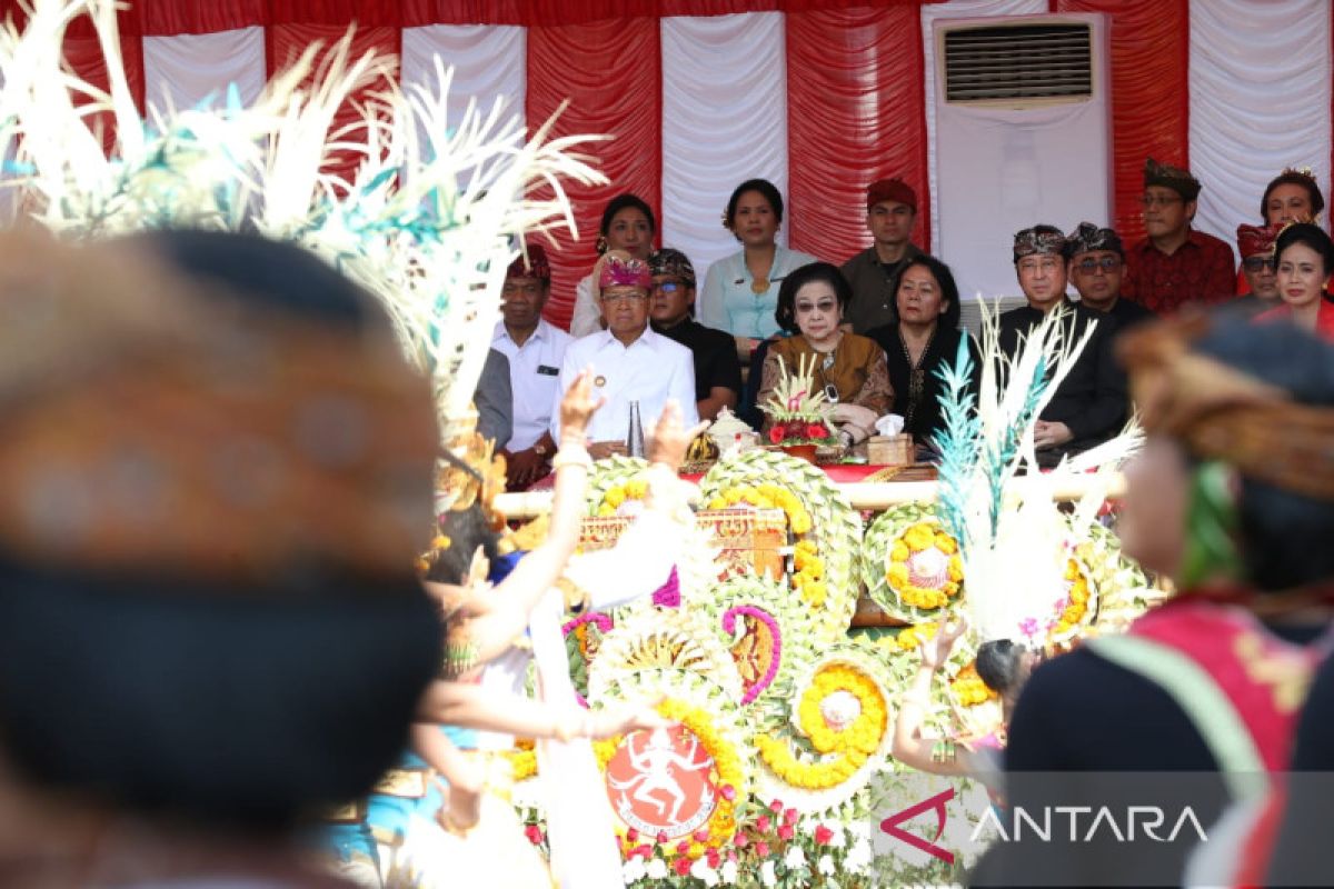 Megawati: Jangan lupakan budaya bangsa