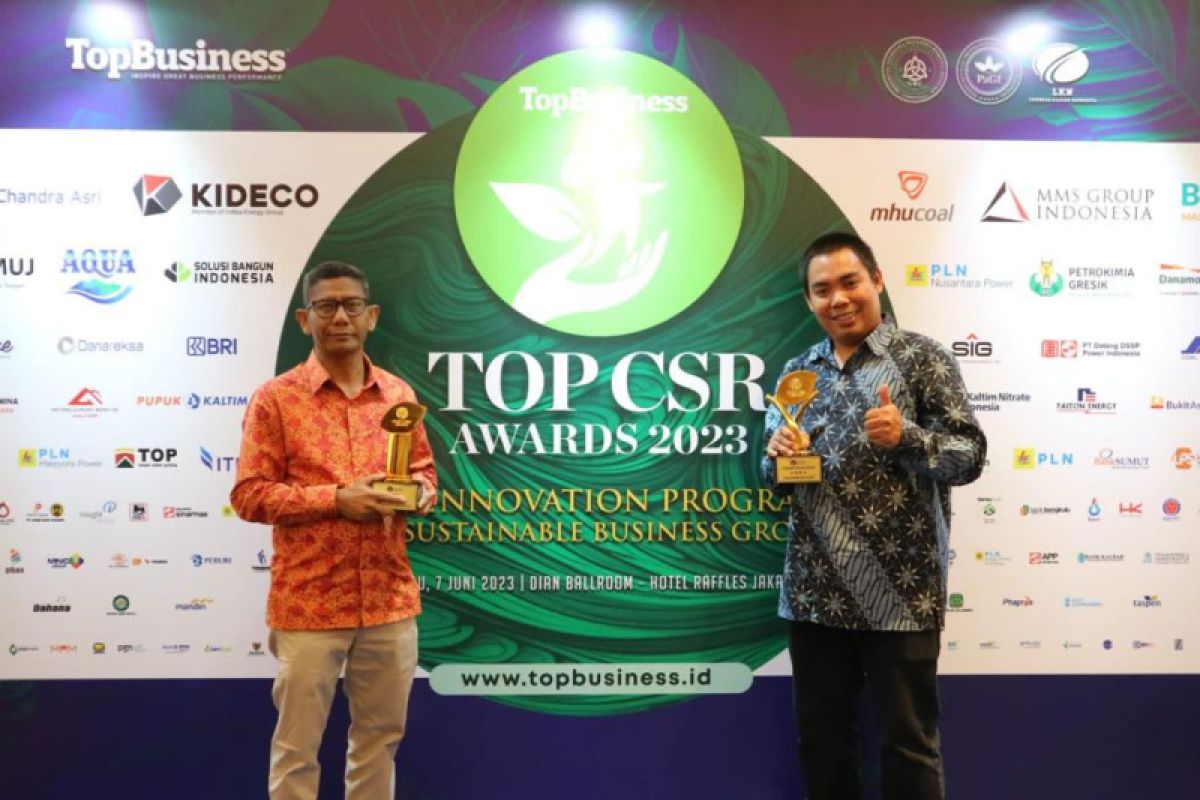 Producing concrete bricks leads PT MSW to win 2023 Top CSR Award