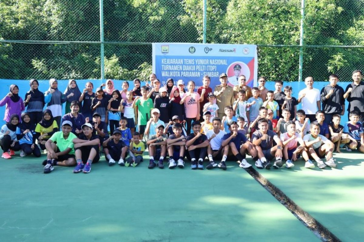 100 petenis ikuti Kejurnas Tenis Yunior TDP di Pariaman