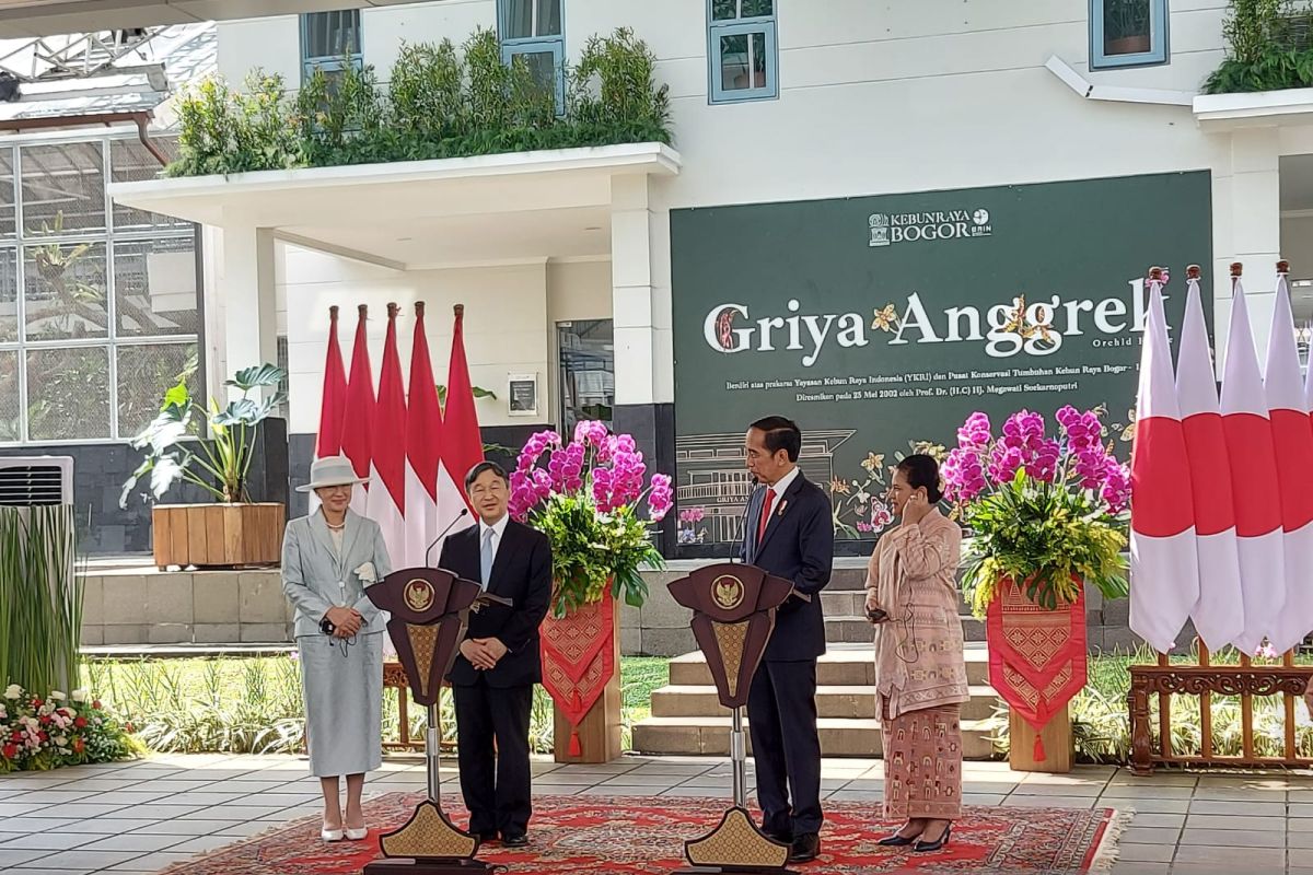Presiden Jokowi sebut kunjungan Kaisar Naruhito perkokoh persahabatan
