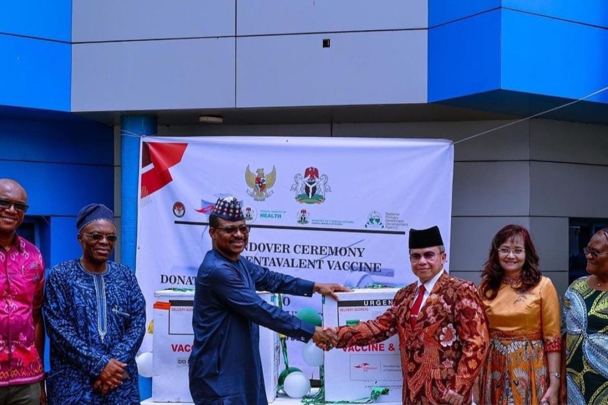 Indonesia beri dukungan 1,58 juta dosis vaksin pentvalent ke Nigeria