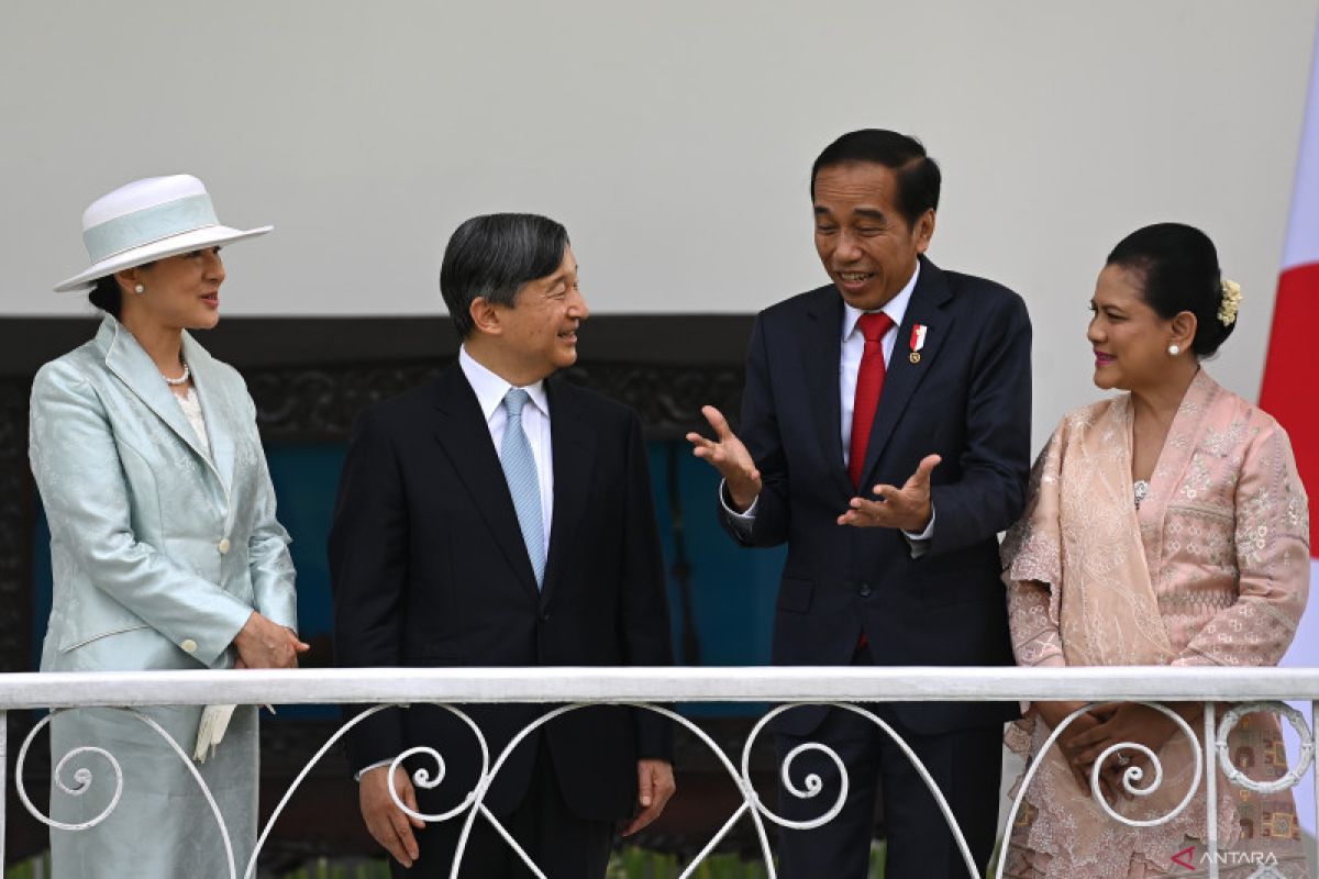 Jokowi: Kunjungan Kaisar Naruhito perkokoh persahabatan