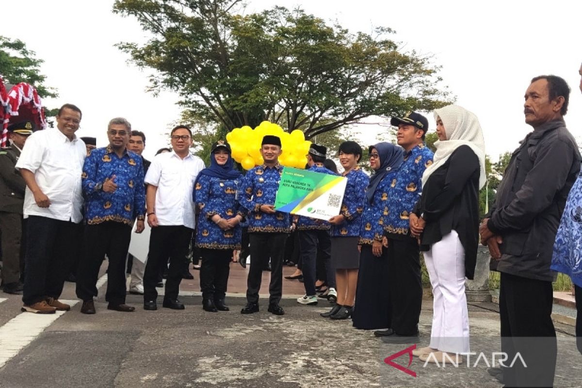 Pemkot Palangka Raya-BPJS Ketenagakerjaan lindungi 500 guru honorer dari risiko kerja