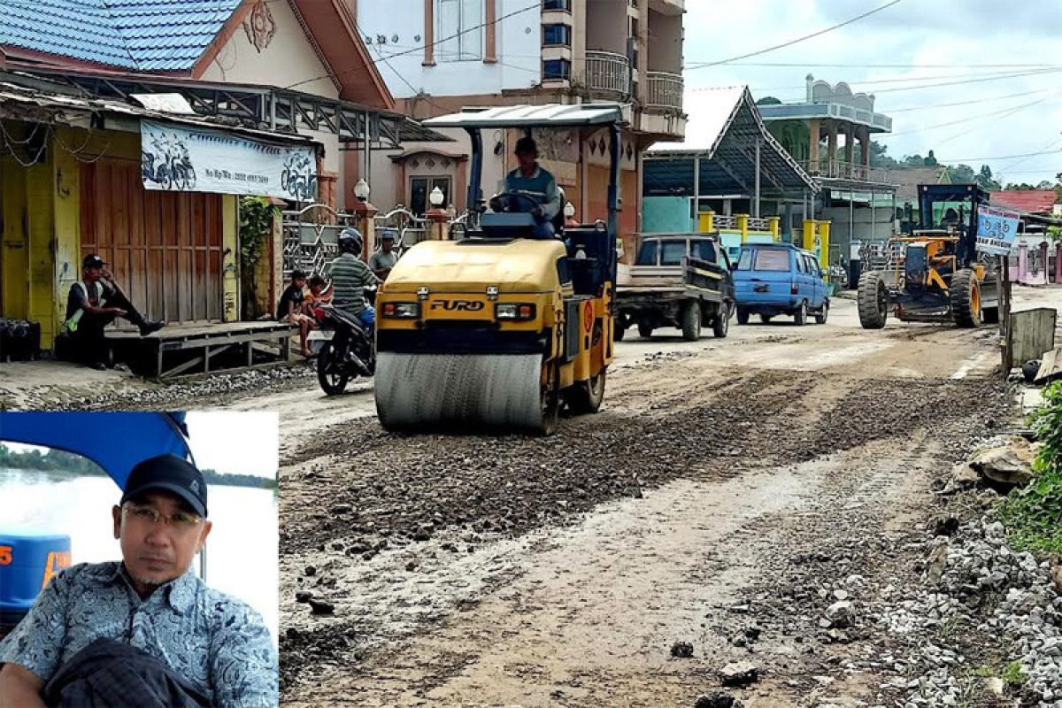 Legislator Barut ungkap Jalan Meranti sudah sering diperbaiki