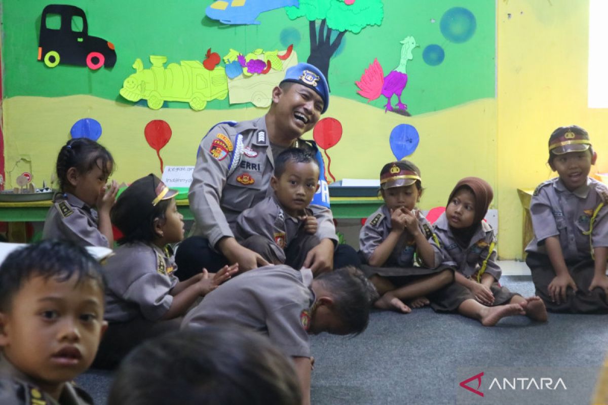 TK gratis di pelosok Gunungkidul didirikan Bripka Heri Prasetyo, ini kisahnya