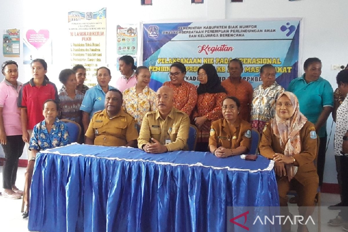 DP3AKB Biak tingkatkan peran kader keluarga berencana mencegah stunting