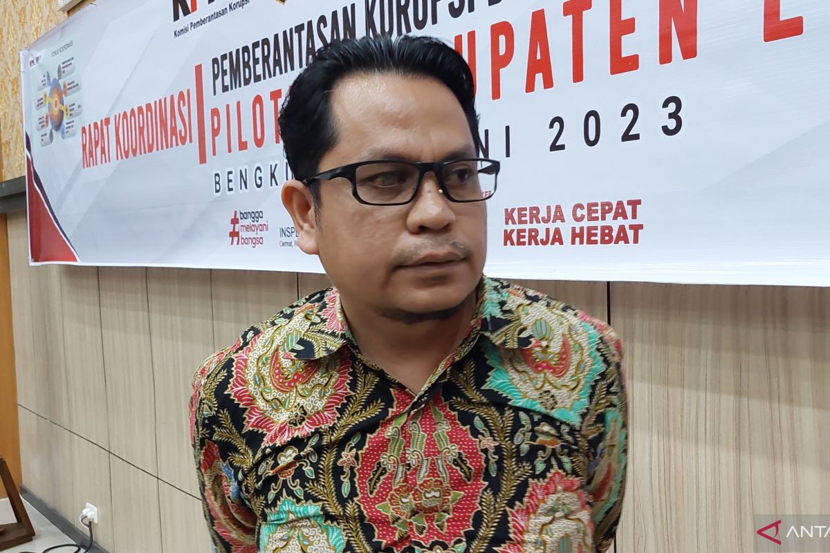KPK ingatkan pemda di Bengkulu cegah potensi penyelewengan APBD untuk kampanye