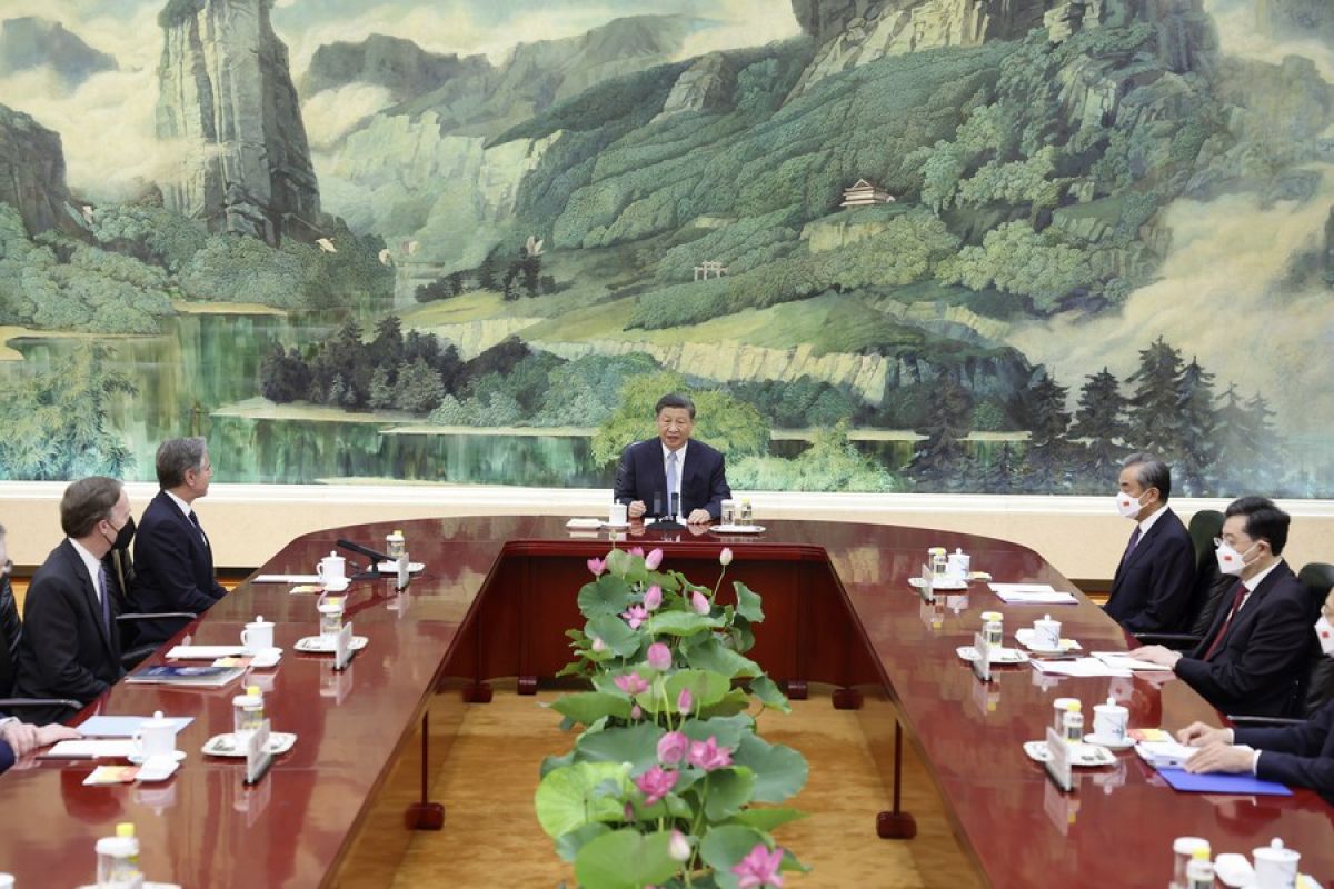Tajuk Xinhua: Xi Jinping temui Blinken di Beijing