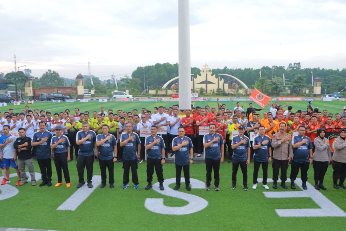 Kapolda Lampung buka turnamen Kapolda Cup 2023