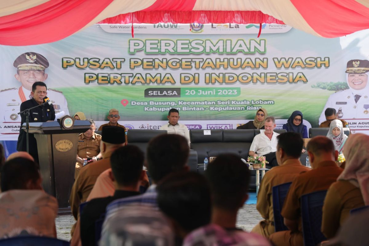 Tiga desa di Bintan jadi lokasi pertama penerapan WASH