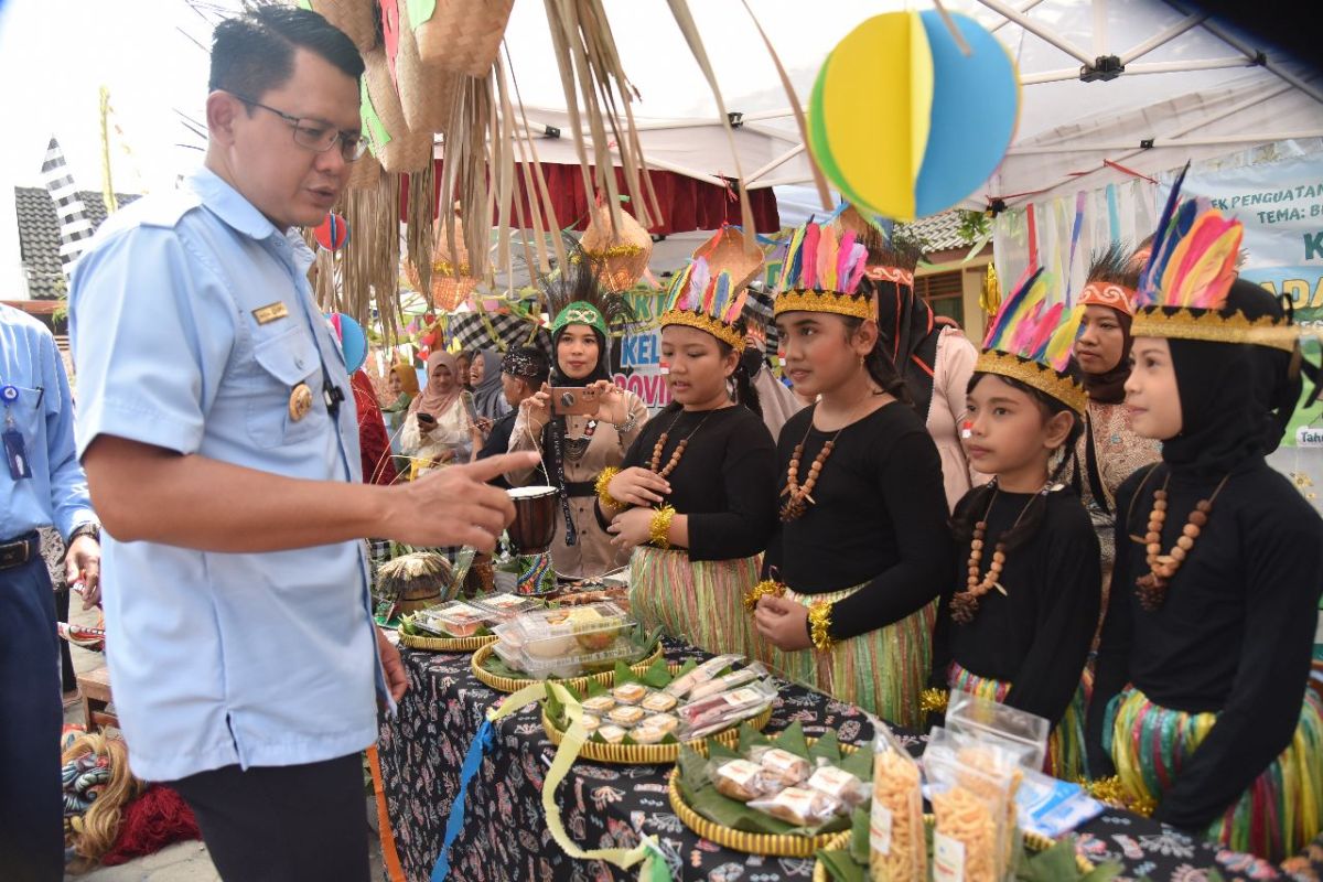 SDN Purwomartani menggelar karya Projek Profil Pelajar Pancasila