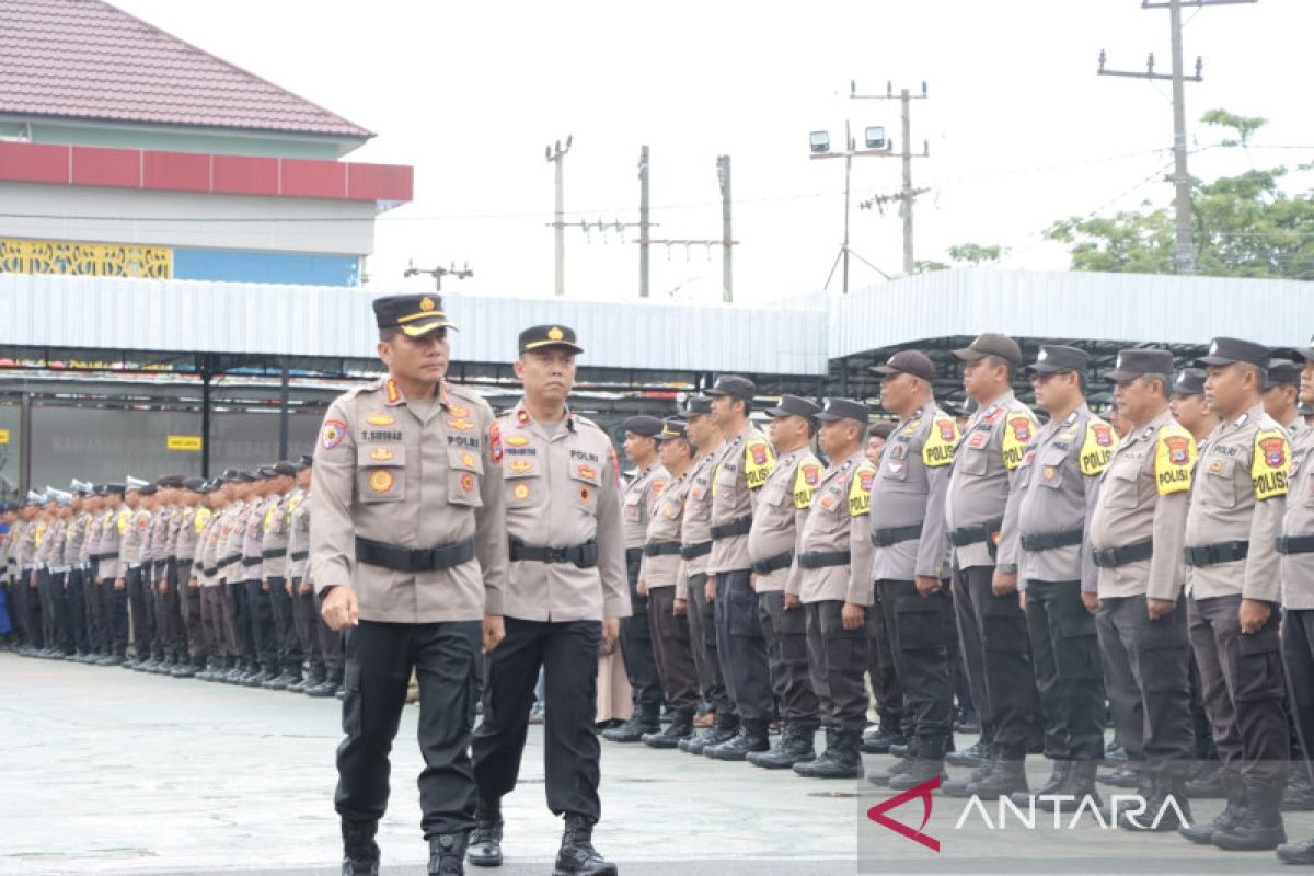 Some 1,099 RW police deployed in South Kalimantan