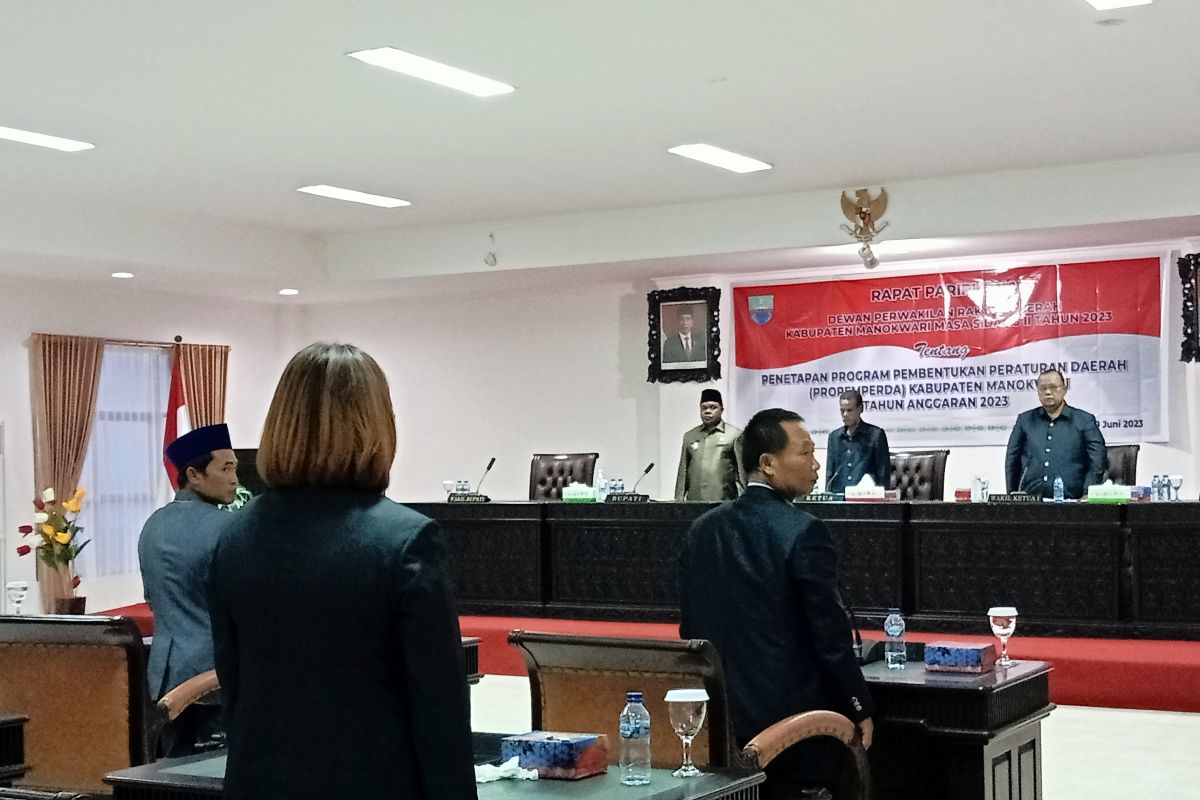 DPRD Manokwari bahas 19 rancangan peraturan daerah