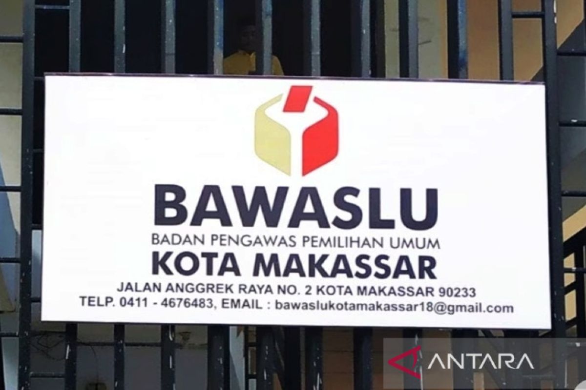 Bawaslu kirim temuan pelanggaran delapan anggota PPS ke KPU Makassar