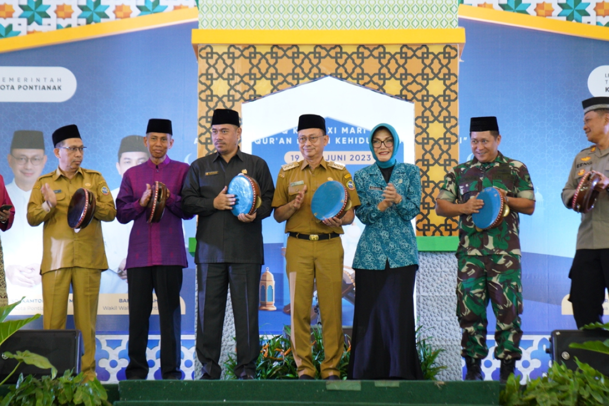 Wali Kota harapkan kafilah Kota Pontianak juara umum di MTQ Kalbar