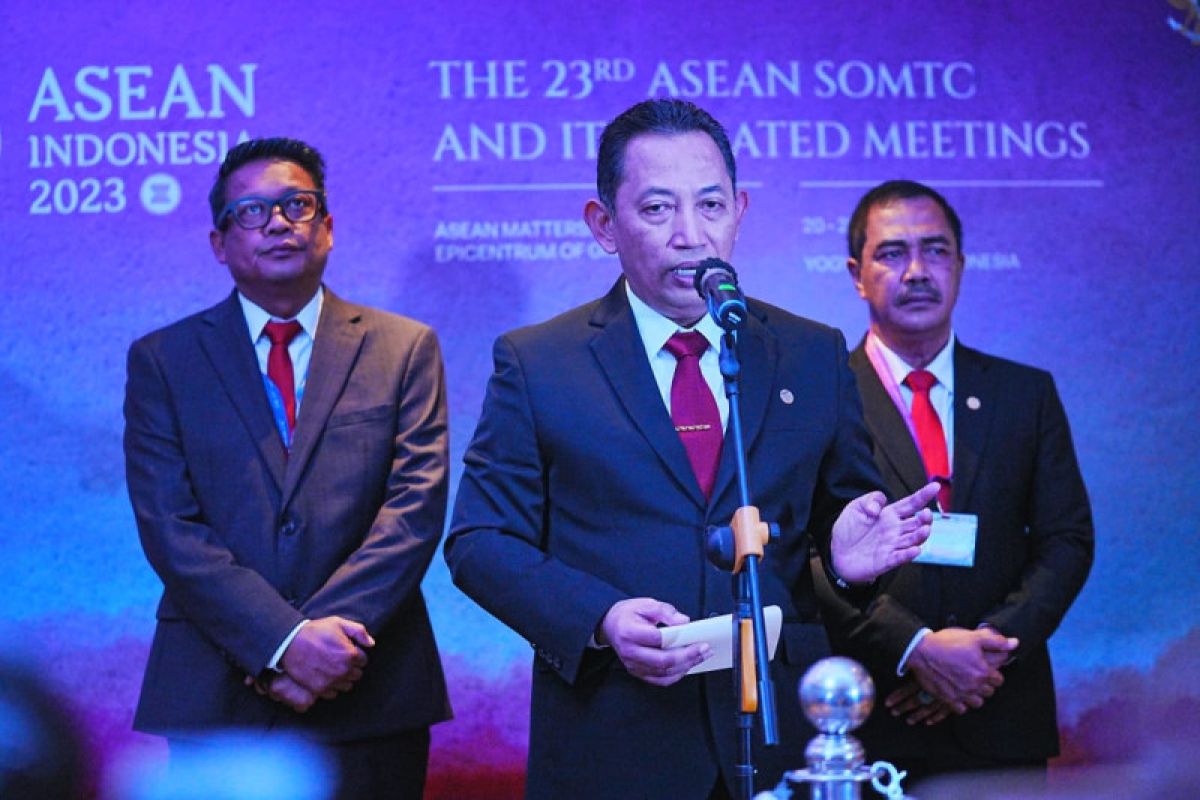 Kapolri angkat isu TPPO pada ajang ASEAN SOMTC 2023