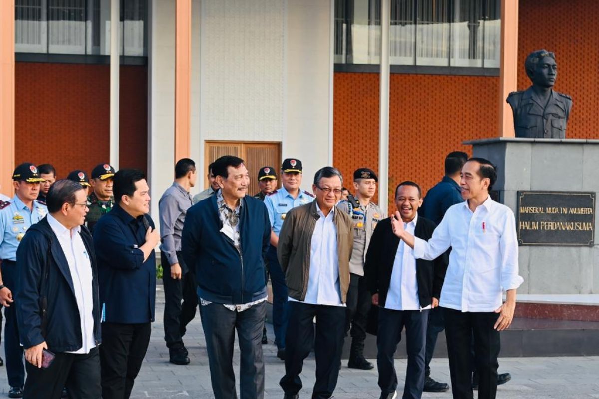 Jokowi dan Ibu negara lakukan kunjungan kerja ke NTB