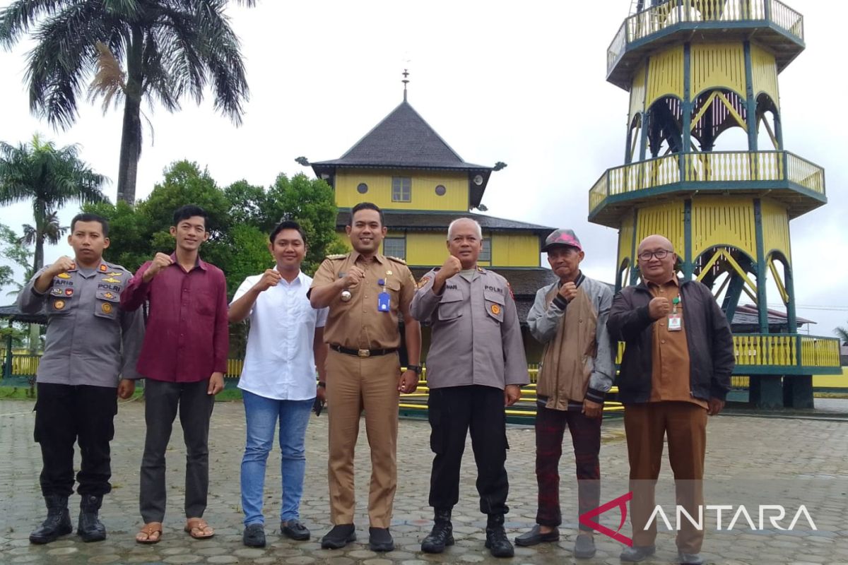 Polresta Samarinda dukung revitalisasi situs bersejarah Masjid Shiratal Mustaqiem