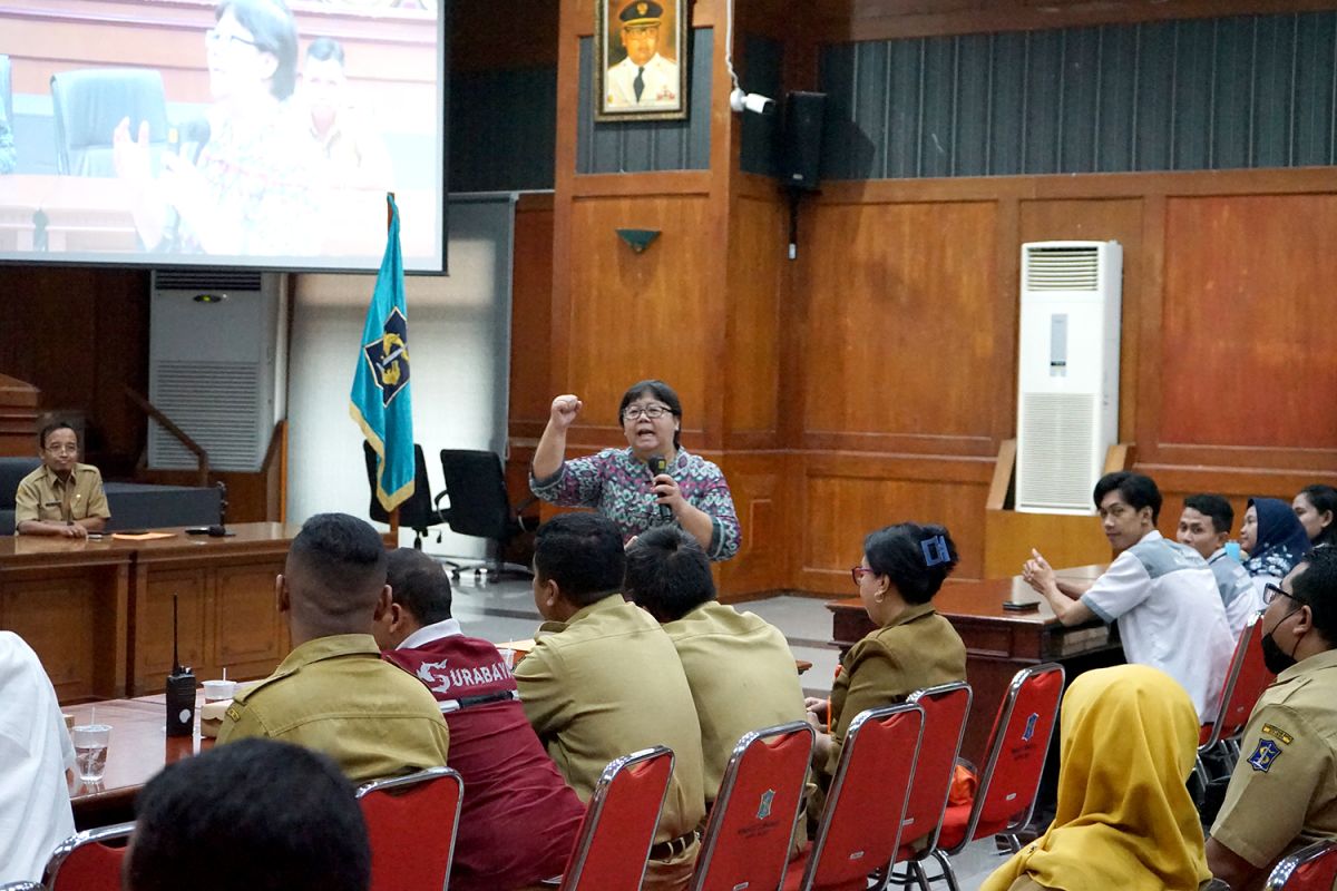 Pemkot Surabaya latih ratusan pengelola aplikasi WargaKu