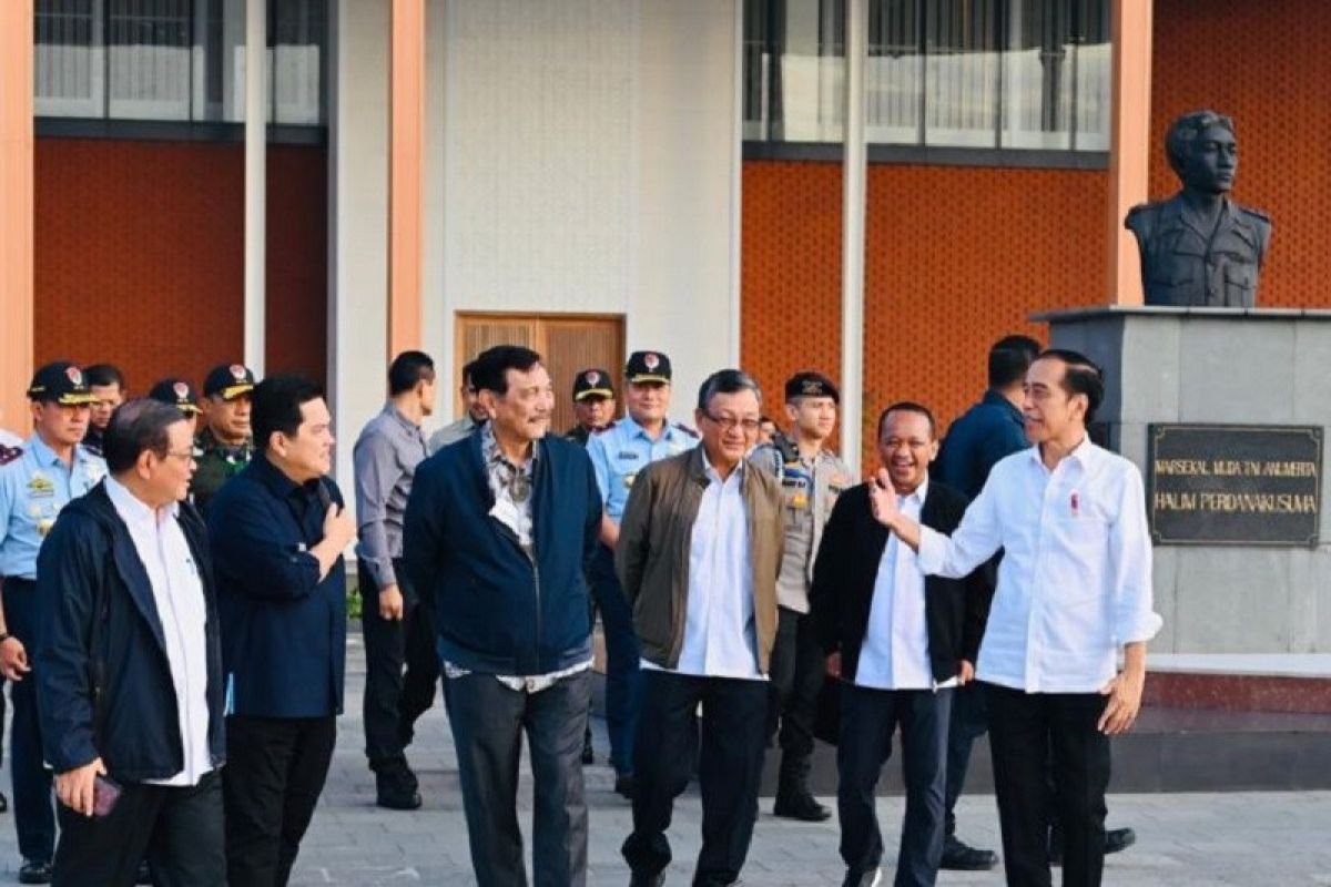 Presiden Jokowi dan Ibu Iriana hari ini lakukan kunjungan kerja ke NTB
