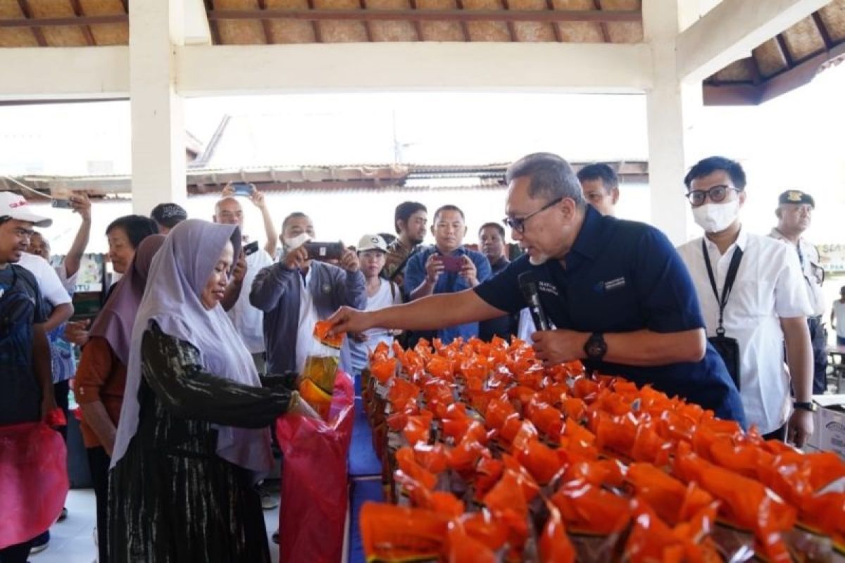 Mendag Zulkifli Hasan sebut pemerintah berkomitmen jaga stabilitas harga bahan pokok