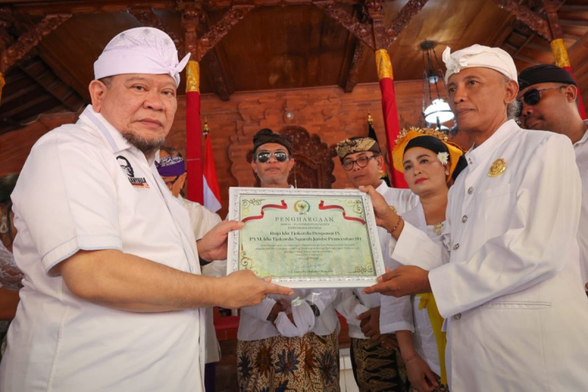 Soal sistem bernegara, Ketua DPD RI bertekad lanjutkan perjuangan Raja Denpasar IX