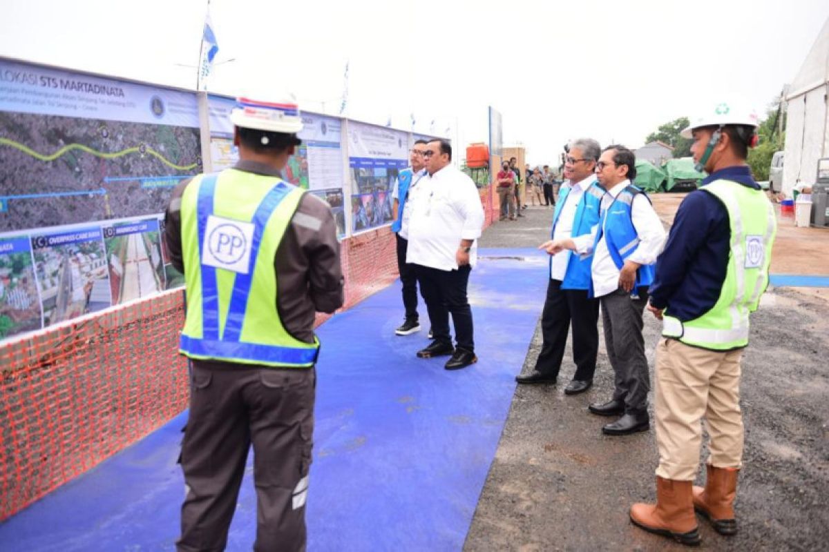 Komut PT PP: Pekerjaan dua proyek di Tangsel berjalan baik