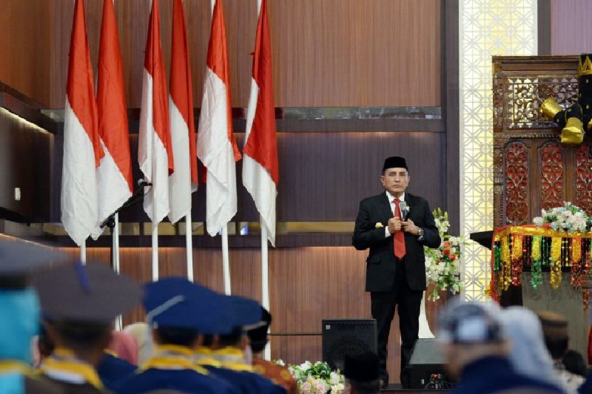 Gubernur Sumut: Mahasiswa harus kreatif ciptakan lapangan kerja